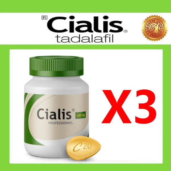 [Eli Lilly] Cialis Professional Edition - o mais recente ingrediente ativo duplo Tadalafil 100Mg/30 comprimidos desenvolvido, a melhor escolha para pacientes com disfunção erétil!